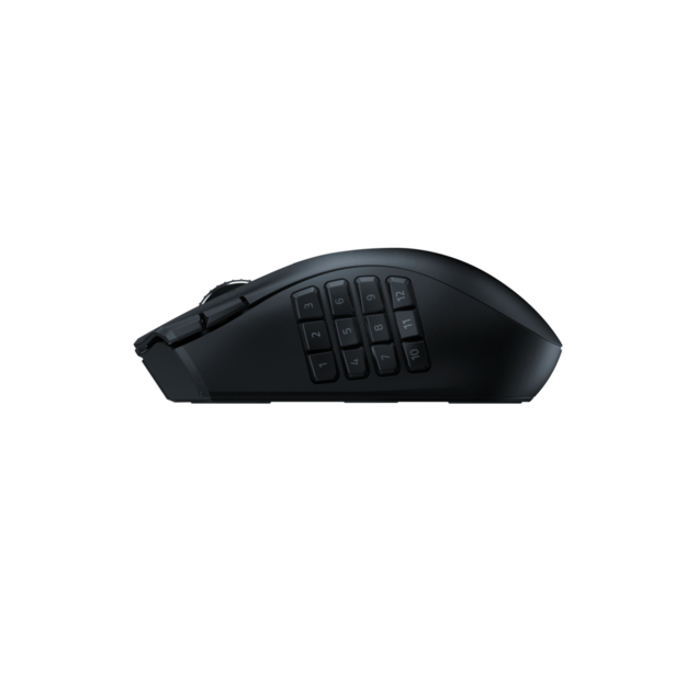 Razer - Naga V2 Hyperspeed - Wireless MMO Gaming Mouse - Black