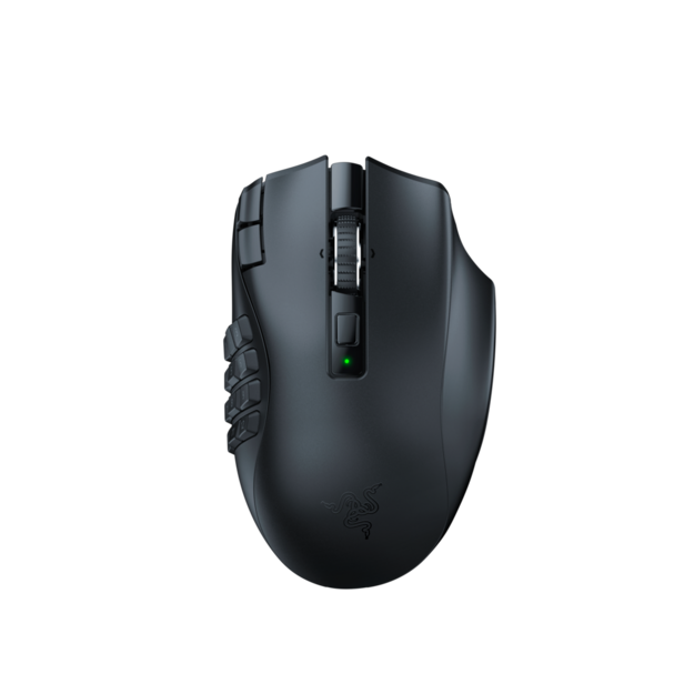 Razer - Naga V2 Hyperspeed - Wireless MMO Gaming Mouse - Black