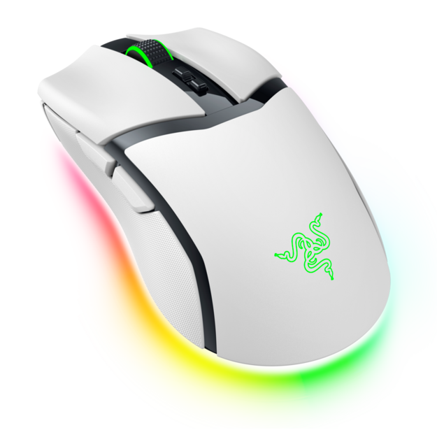 Razer - Cobra Pro - White - Wireless Gaming Mouse