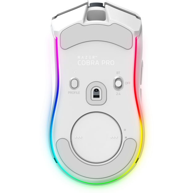 Razer - Cobra Pro - White - Wireless Gaming Mouse
