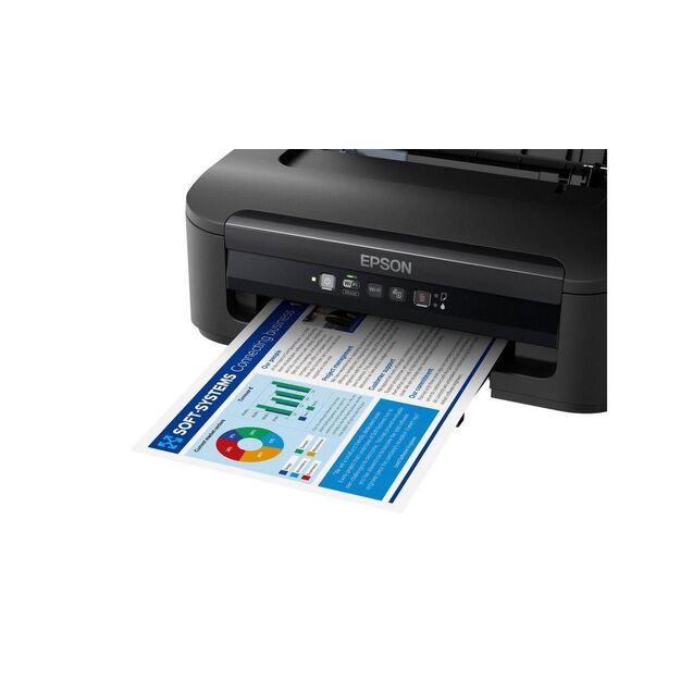 Epson - Workforce Wf-2110W Inkjet Printer Colour 5760 X 1440 Dpi A4 Wi-Fi