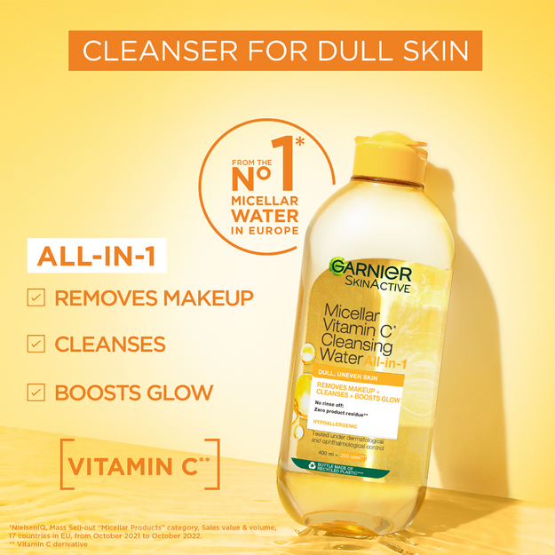 Garnier - Micellar Cleansing Water Vitamin C All-in-1 - 700 ml