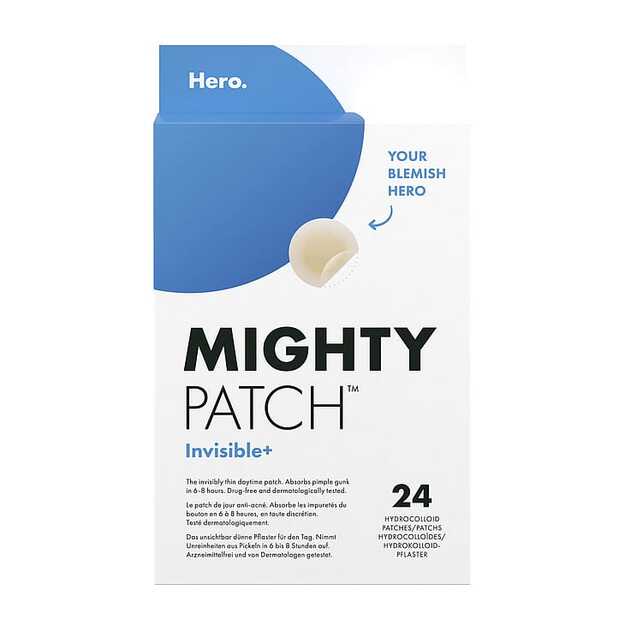 HERO Mighty Patch Invisible Plus 24ct