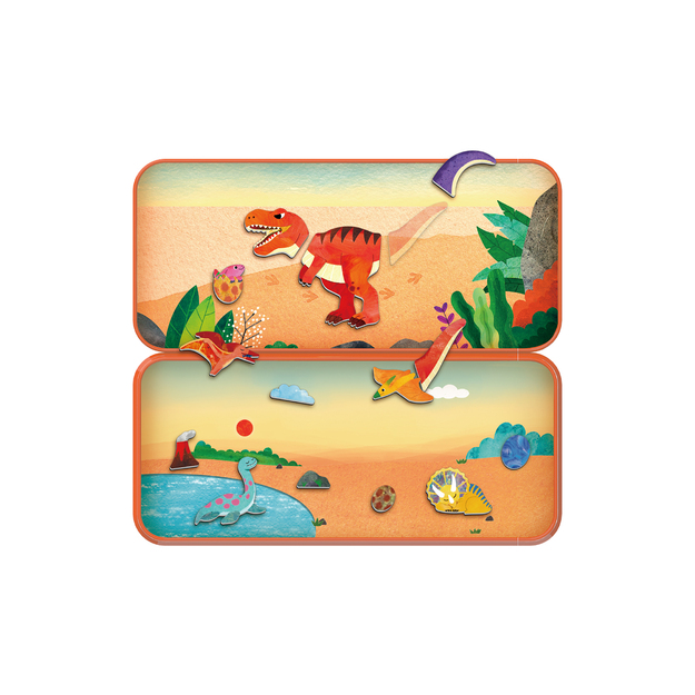 mierEdu - Magnetic Travel Box - Dinosaur Land (ME0893)
