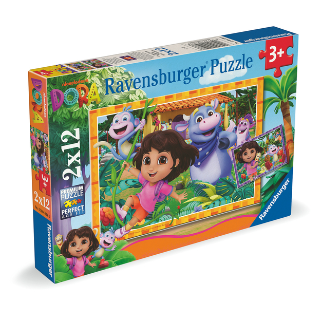 Ravensburger - Dora the Explorer 2x12p (12004198)