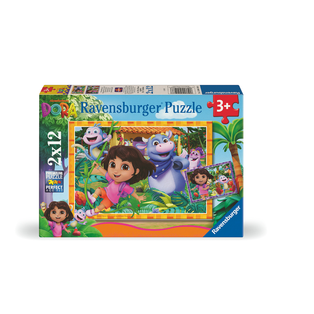 Ravensburger - Dora the Explorer 2x12p (12004198)