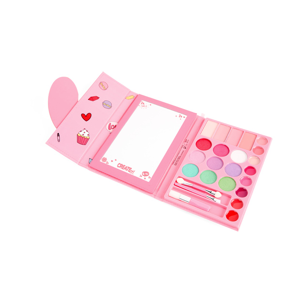 Create It! - Makeup Book Magnet Closure Heart (884526)