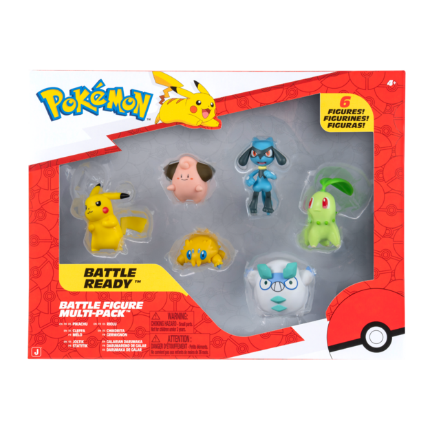 Pokémon - Battle Figure 6 Pack (PKW4099)