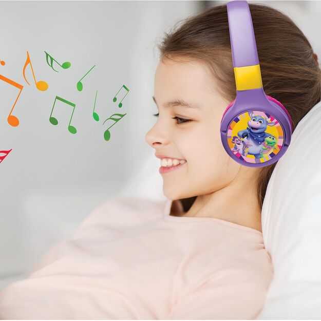 Lexibook - 2 in 1 foldable Dora Headphones (HPBT010DOR)