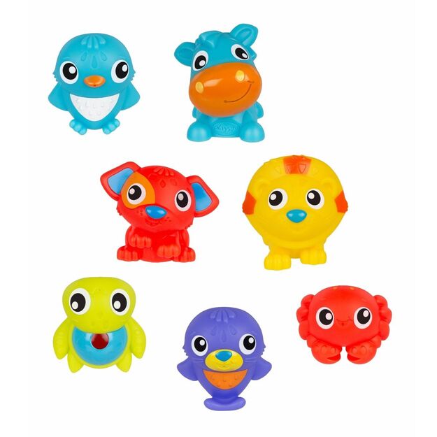 Playgro - 7 Bathfriends In a Bag (10189202)