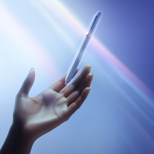 Faber-Castell - Avori Ballpoint Pen – Extra Bold Blue Refill (Peace of Mind)