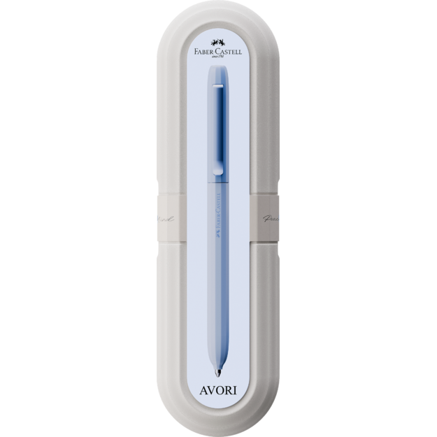 Faber-Castell - Avori Ballpoint Pen – Extra Bold Blue Refill (Peace of Mind)
