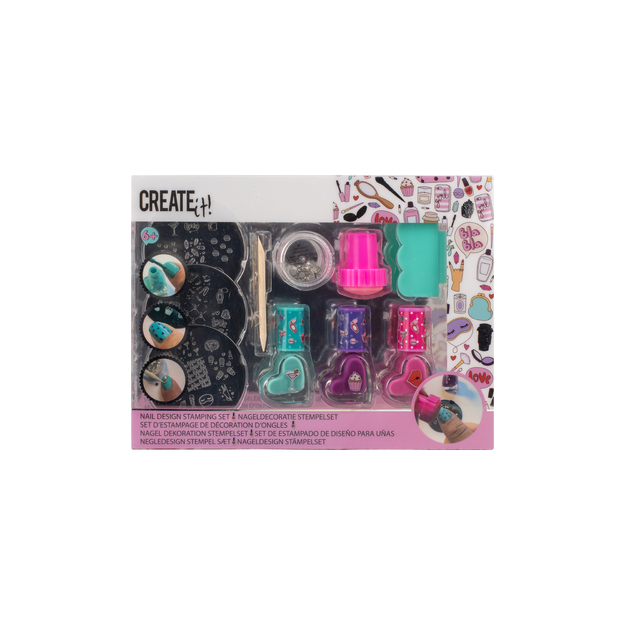 Create It! - Nail Decoration Stampy Set (84503)
