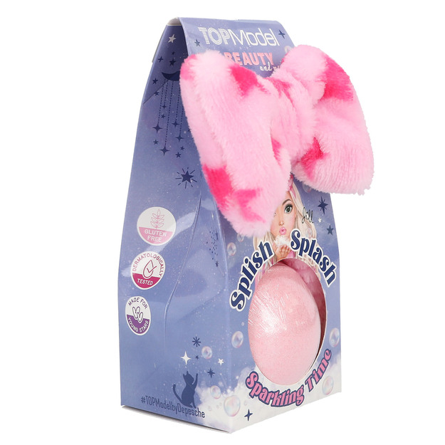 TOPModel - Bathfizzer and Headband - BEAUTY and ME - Pink