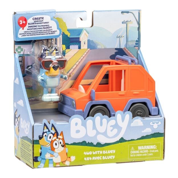 Bluey - Basic Vehicle - 4WD with Bluey