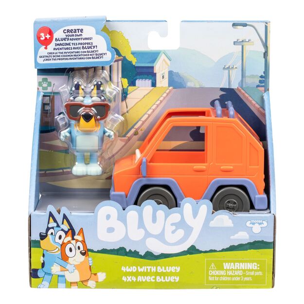 Bluey - Basic Vehicle - 4WD with Bluey