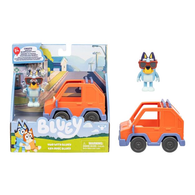 Bluey - Basic Vehicle - 4WD with Bluey