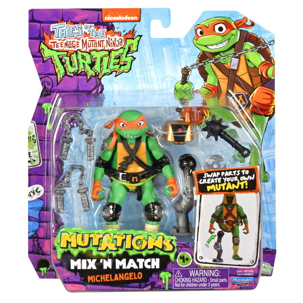 Turtles - Tales Of Mutations Basic Figures - Michelangelo
