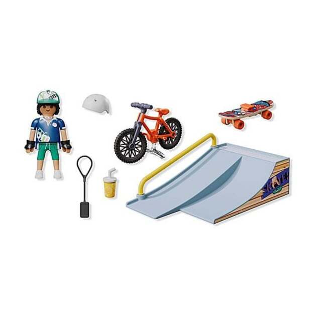 PLAYMOBIL - My life: Skateboarder with Ramp (71798)