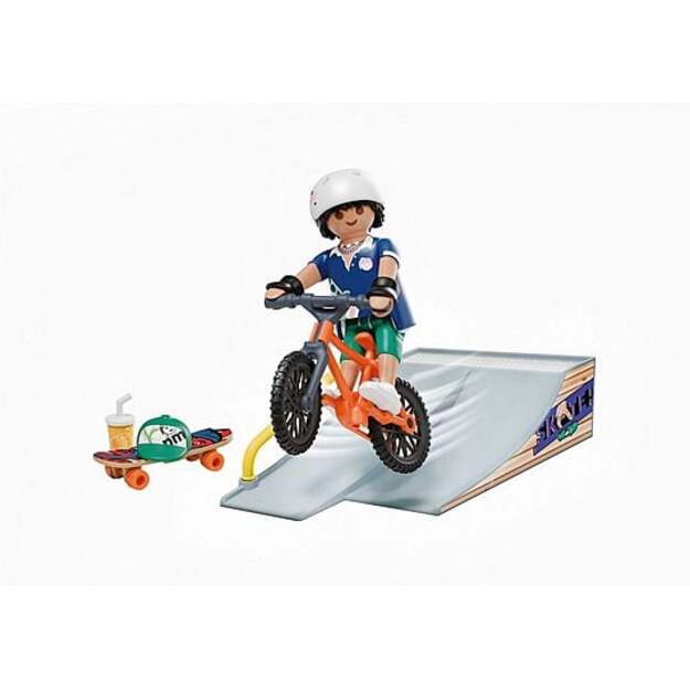 PLAYMOBIL - My life: Skateboarder with Ramp (71798)