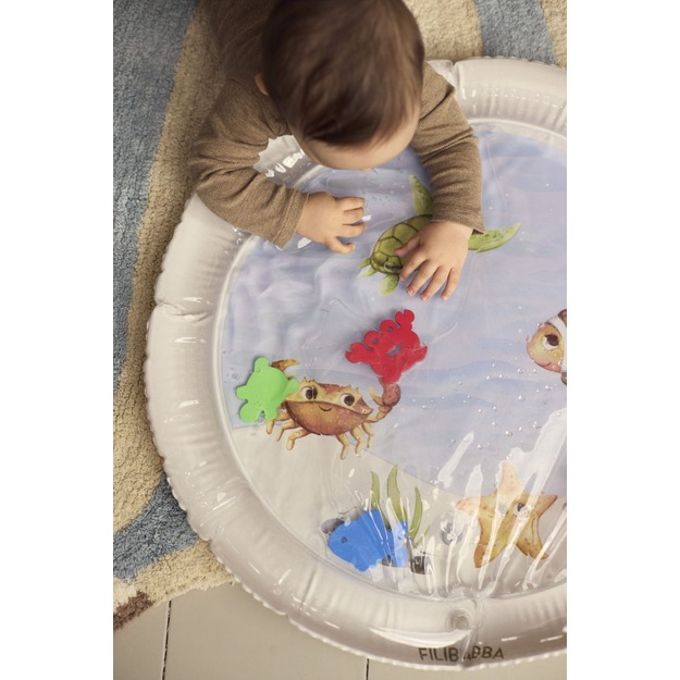 Filibabba - Water mat for tummy time - Sea friends (FI-03819)