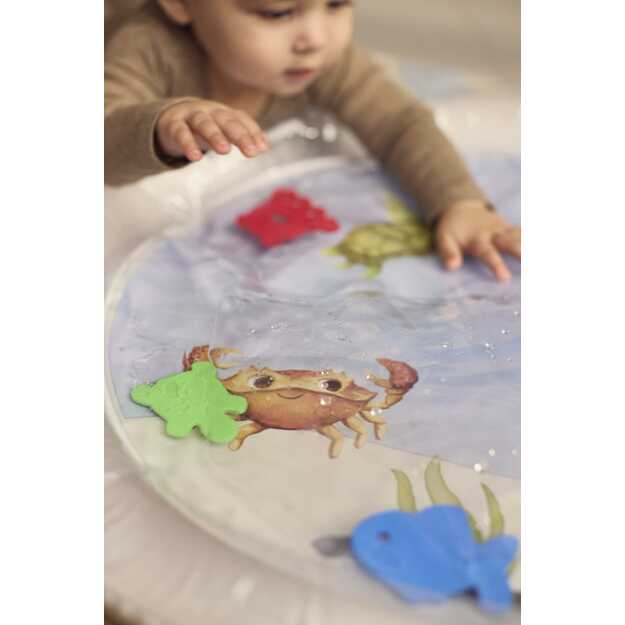 Filibabba - Water mat for tummy time - Sea friends (FI-03819)