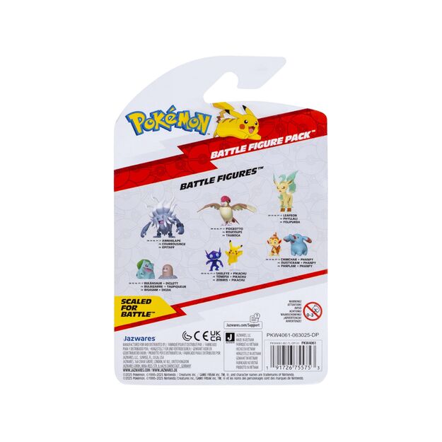 Pokémon - Battle Figure 2 pack - Diglett & Bulbasaur (PKW4061)
