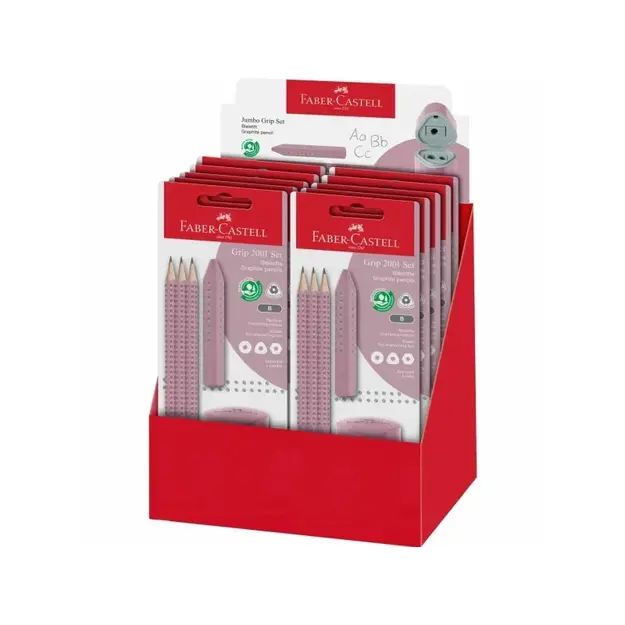 Faber-Castell - Grip 2001 set - Rose Shadows blister card (580073)