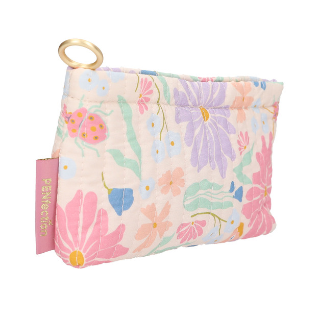 PENFection - Pencil Tube Flower - Cream-colored with Pastel Floral Print