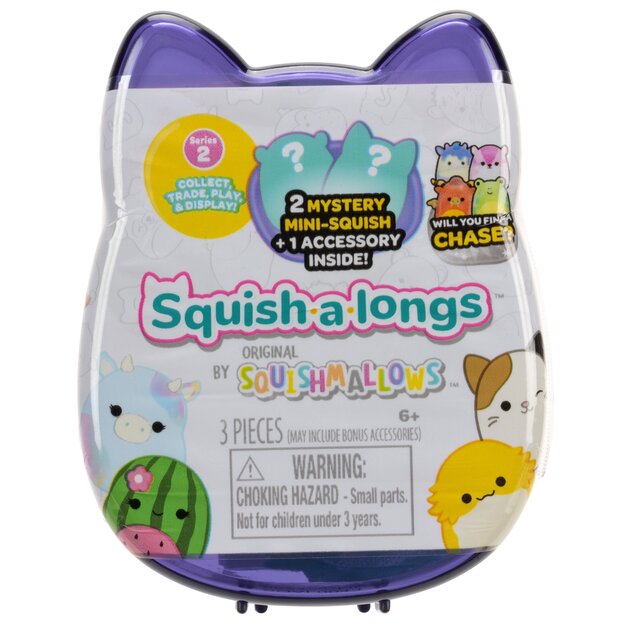 Squish-a-longs - 2,5 cm Blind 2 Pack Asst.