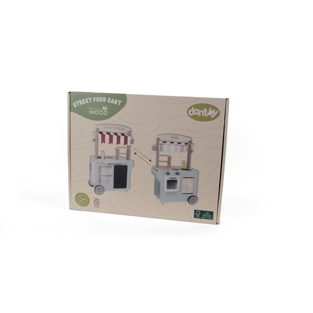 Dantoy - Street food car - wood (5700)