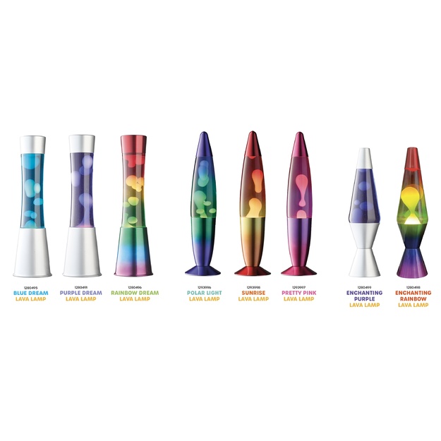 LIGHT - UP - Lava Lamp 40 cm - Blue Dream (4102)
