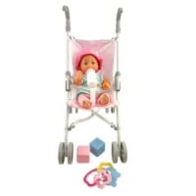HAPPY FRIEND - Lotta Doll 30cm with Stroller Set