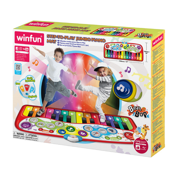 Winfun - Step-to-Play Jumbo Piano Mat (240901-NL)