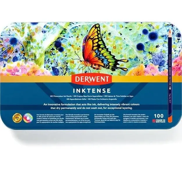 Derwent - Inktense Pencil 100 pcs. Ass (603038)