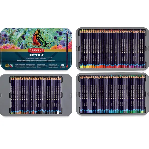 Derwent - Inktense Pencil 100 pcs. Ass (603038)