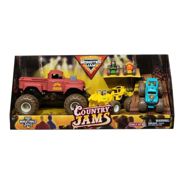 Monster Jam - Multi Scale Country Jams 5 Pack (6070268)