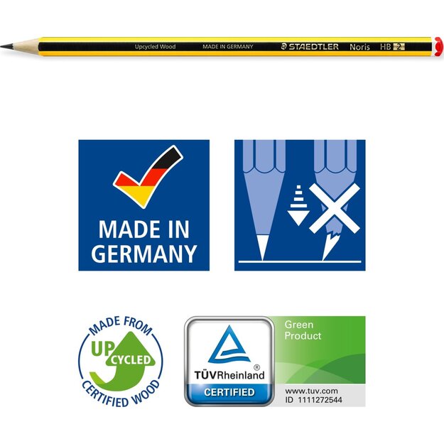 Staedtler - Dispenser Noris HB - 100 pcs (120HBCA1P)