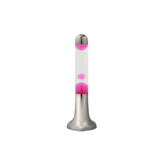 iTotal - Cosmo LED Lava Lamp with Color-changing Light - Pink - 40 cm