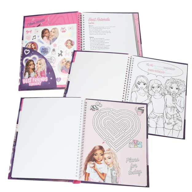 TOPModel - Colouring Book With LED And Sound MY BFF (413722)