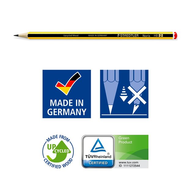 Staedtler - Cup Pencil Noris - 72 pcs (183-HBKP72)