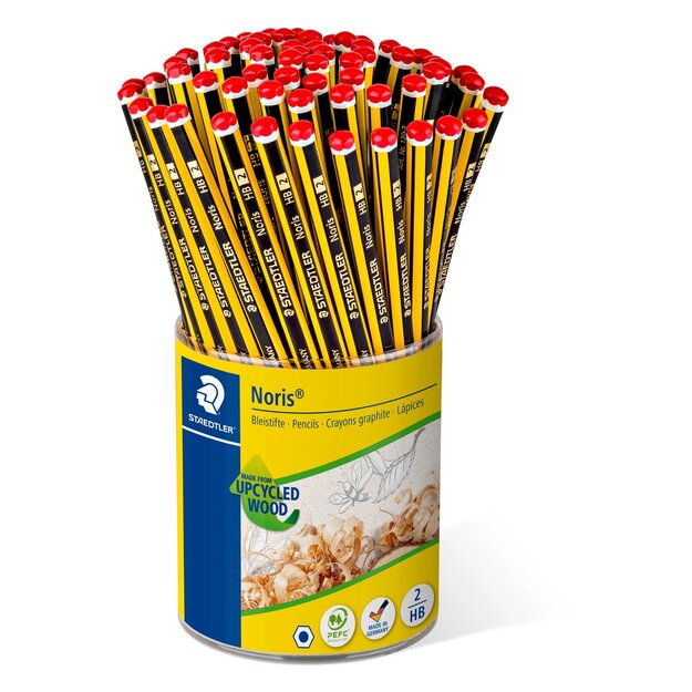 Staedtler - Cup Pencil Noris - 72 pcs (183-HBKP72)