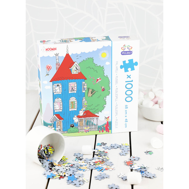 Moomin - Moomin House puzzle, 1000 pieces (40855252)