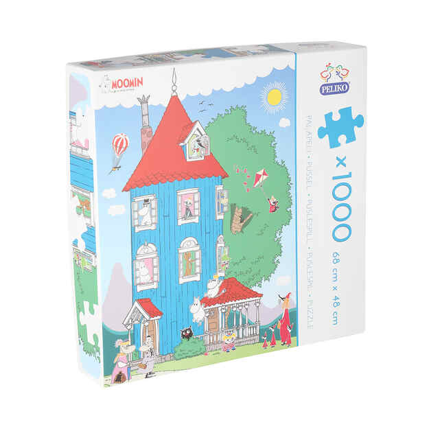 Moomin - Moomin House puzzle, 1000 pieces (40855252)