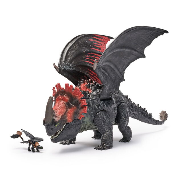Dragons - Movie Red Death Chomping Rampage (6072650)