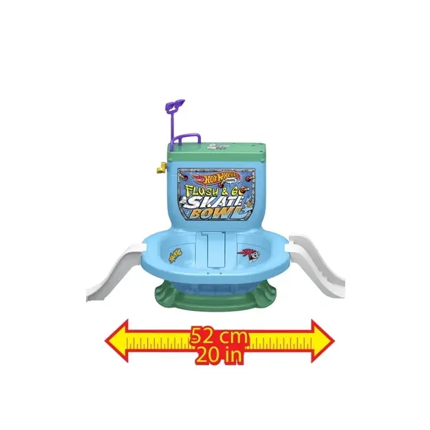 HOT WHEELS - SKATE  FLUSH & GO SKATE BOWL (HXL16)