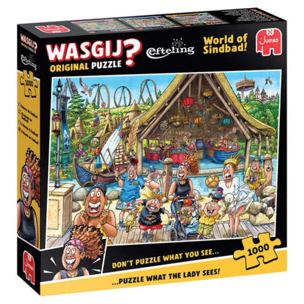 Wasgij - Original Efteling - World of Sindbad! (1000 pieces) (1110100508)