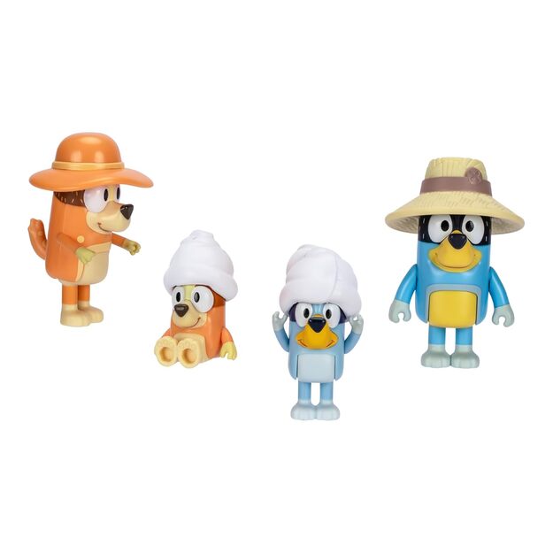 Bluey - Figures 4-pack – Family Tent Trip (90267)