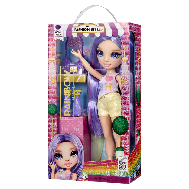 Rainbow High - My Fashion Style Fashion Dolls Violet (547563)
