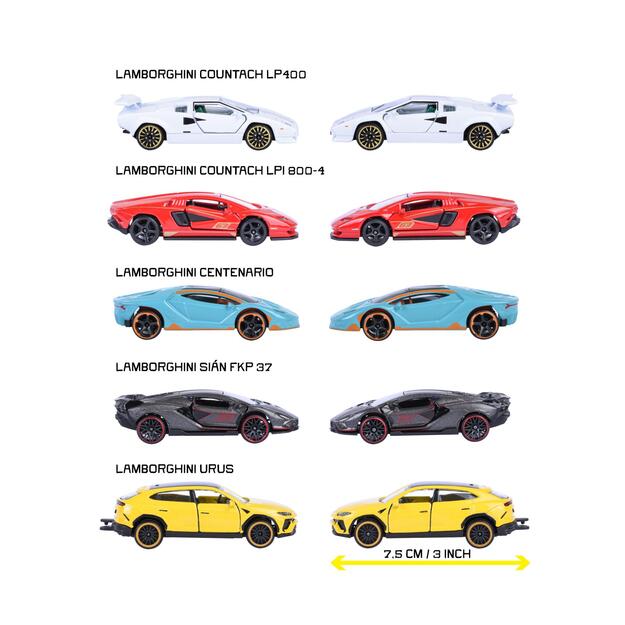 Majorette - Lamborghini 5 Pieces Giftpack (8502105001)
